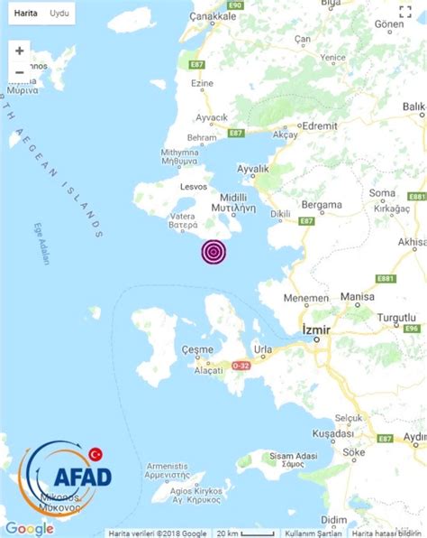 E­g­e­ ­D­e­n­i­z­i­­n­d­e­ ­4­,­2­ ­b­ü­y­ü­k­l­ü­ğ­ü­n­d­e­ ­d­e­p­r­e­m­